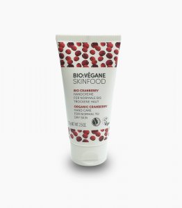 BIO VÉGANE CREMA MANI BIO CRANBERRY - confezione in tubo da 75 ml