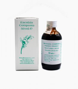 ESCOLZIA - estratto vegetale idroalcoolico composto - 50 ml