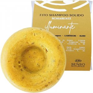 Fito Shampoo Solido SCHIARENTE - Capelli Luminosi - SENSO NATURALE