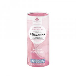 NEW DEODORANTE STICK "SENSITIVE CHERRY BLOSSOM" BEN & ANNA - 40g