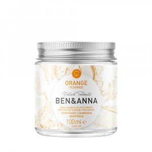 PASTA DENTIFRICIA "ORANGE CON FLUORO" BEN & ANNA - 100 ml