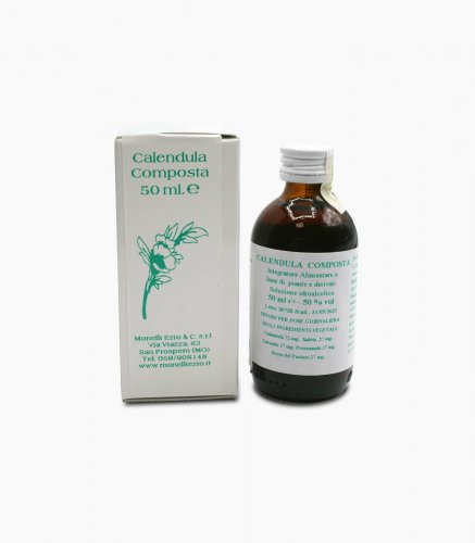 CALENDULA COMPOSTA - estratto vegetale idroalcoolico composto - 50 ml