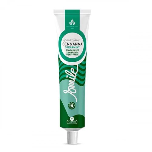 DENTIFRICIO "SPEARMINT" CON FLUORO BEN & ANNA - 75 ml