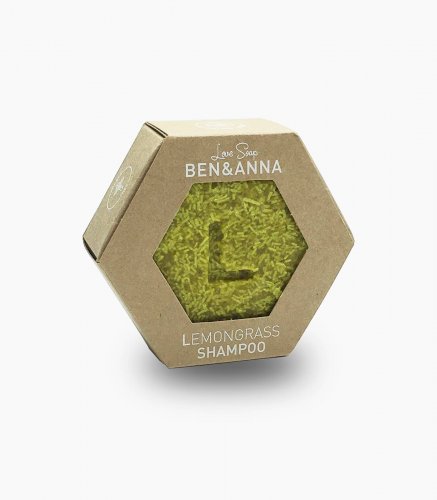 SHAMPOO SOLIDO "LEMONGRASS" BEN & ANNA - 60g