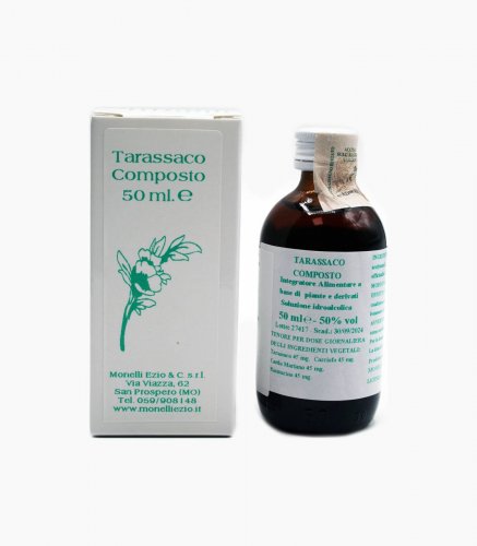 TARASSACO COMPOSTO - estratto vegetale idroalcoolico composto - 50 ml